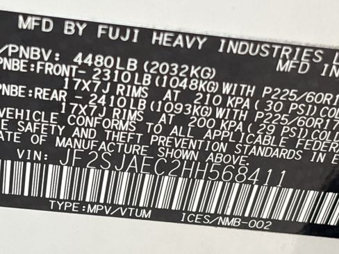 Used 2017 Subaru Forester 2.5i Premium w/ Rugged Package #1 AWD/4WD image 39