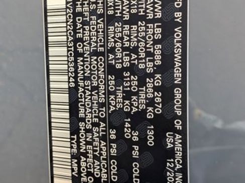 New 2026 Volkswagen Atlas Peak Edition image 17