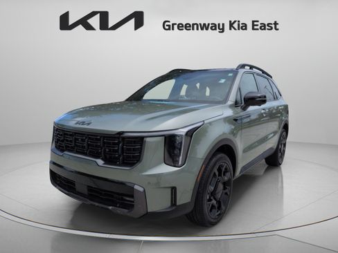 Certified 2025 Kia Sorento SX Prestige w/ Olive Brown Leather Package AWD/4WD image 10