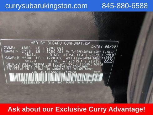 Used 2022 Subaru Outback Limited image 13