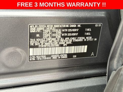 Used 2020 Toyota RAV4 LE w/ Carpet Mat Package FWD image 23