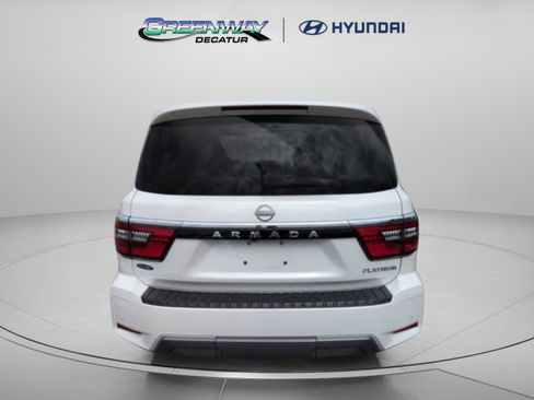 Used 2023 Nissan Armada Platinum w/ Captain's Chairs Package RWD image 7