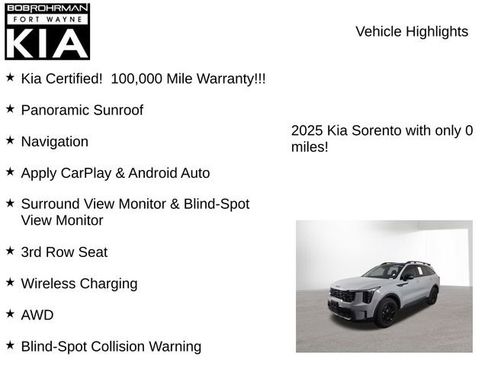 Certified 2025 Kia Sorento SX Prestige image 7