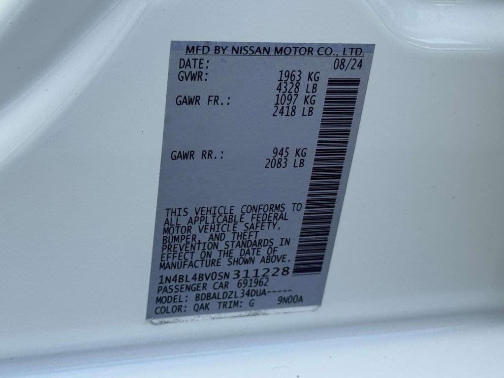 Used 2025 Nissan Altima 2.5 S FWD image 28