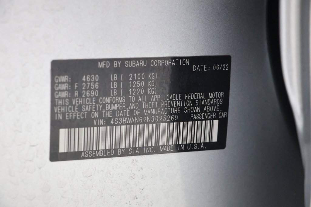 Used 2022 Subaru Legacy Limited AWD/4WD image 35