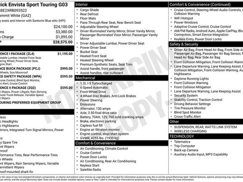 Certified 2024 Buick Envista Sport Touring w/ Convenience I Package image 43