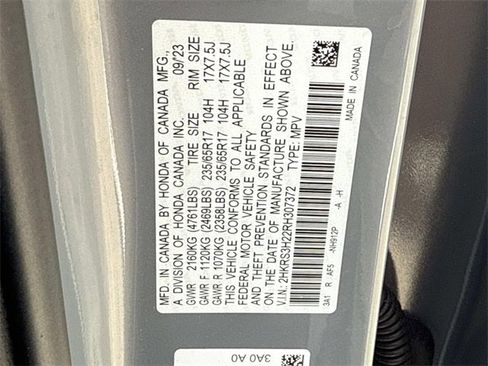 Certified 2024 Honda CR-V LX image 20