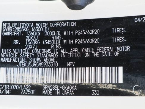 Used 2021 Toyota 4Runner Limited AWD/4WD image 37