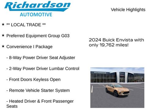 Used 2024 Buick Envista Sport Touring w/ Convenience I Package image 11