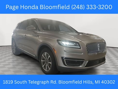 Used 2019 Lincoln Nautilus Select FWD image 1