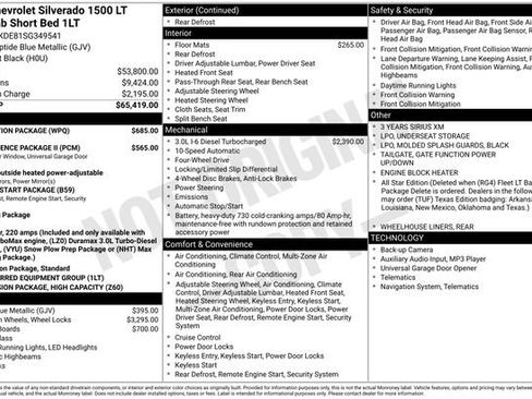 New 2025 Chevrolet Silverado 1500 LT w/ Protection Package AWD/4WD image 4