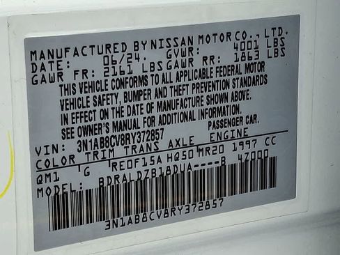 Used 2024 Nissan Sentra SV FWD image 26