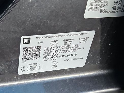 Certified 2023 Chevrolet Silverado 1500 LT AWD/4WD image 25