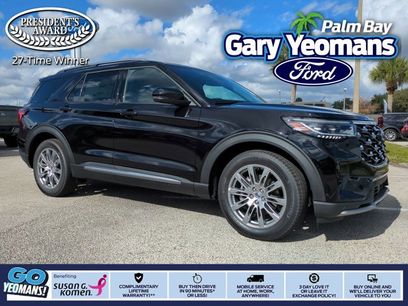 New 2026 Ford Explorer Platinum