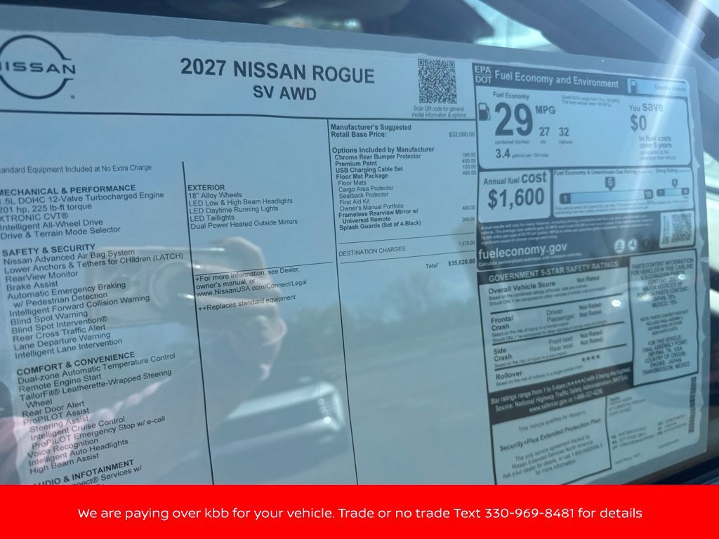 New 2027 Nissan Rogue SV AWD/4WD image 41