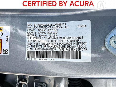 Certified 2025 Acura Integra Type S image 41