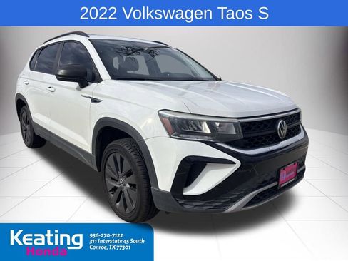 Used 2022 Volkswagen Taos S image 1