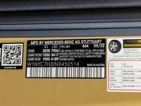 Used 2022 Mercedes-Benz G 63 AMG 4MATIC image 31