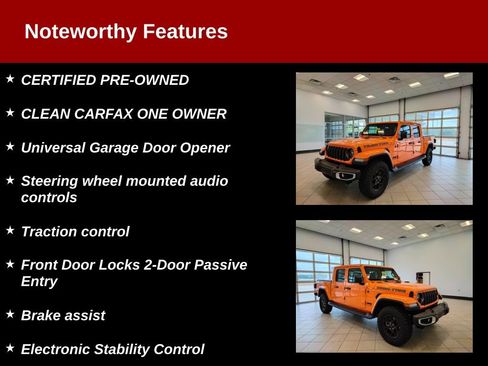 Used 2025 Jeep Gladiator Sport AWD/4WD image 7