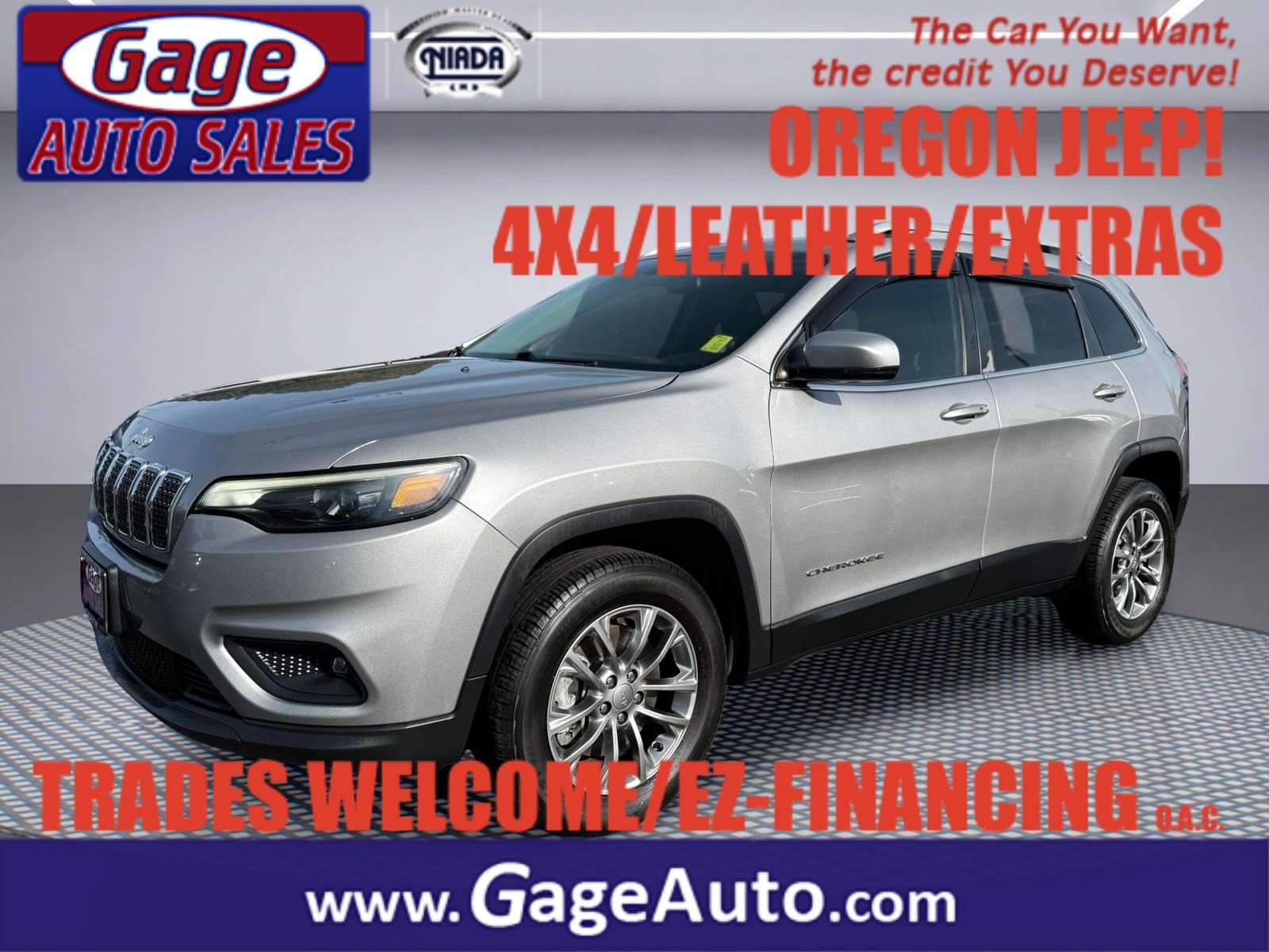 Used 2019 Jeep Cherokee Latitude Plus w/ Cold Weather Group AWD/4WD image 1