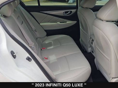 Used 2023 INFINITI Q50 Luxe w/ Cargo Package RWD image 26