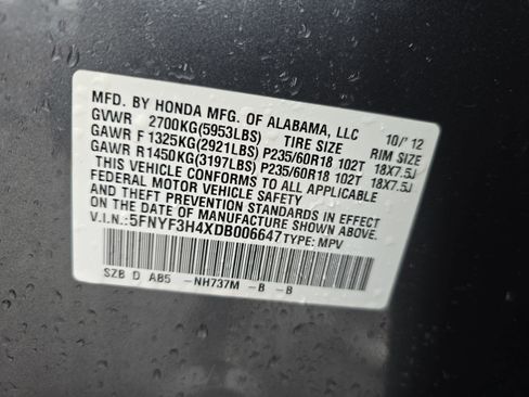 Used 2013 Honda Pilot EX image 38