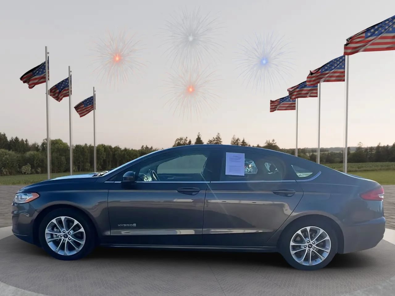 Used 2019 Ford Fusion SE FWD image 3
