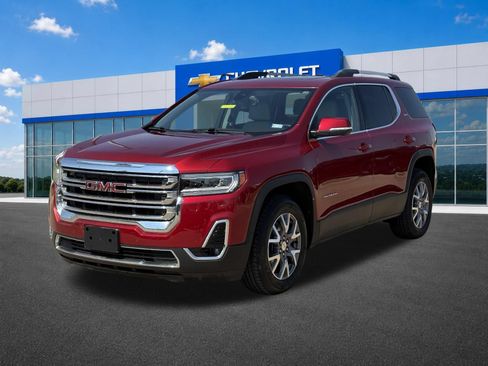 Used 2021 GMC Acadia SLT w/ Preferred Package FWD image 3