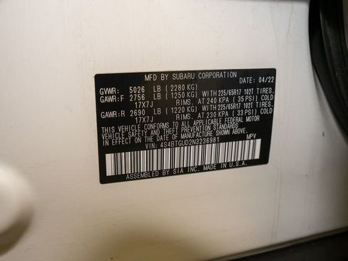 Used 2022 Subaru Outback Wilderness image 23