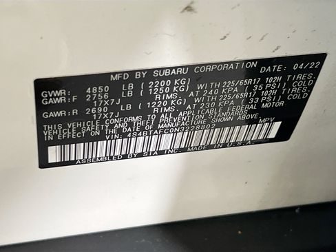 Used 2022 Subaru Outback Premium AWD/4WD image 32
