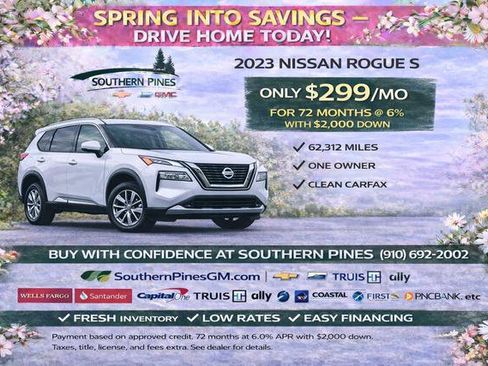 Used 2023 Nissan Rogue SV image 2