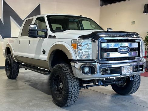 Used 2012 Ford F350 Lariat w/ Chrome Pkg AWD/4WD image 3