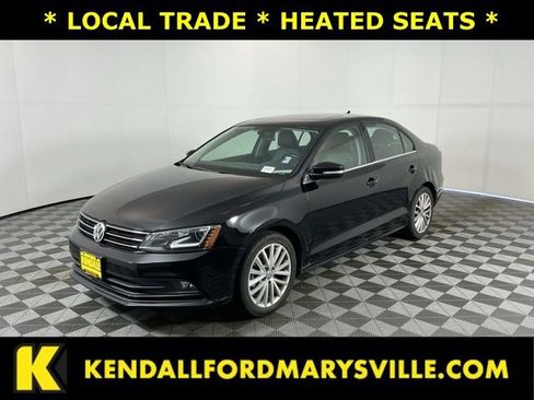 Used 2016 Volkswagen Jetta SEL w/ Lighting Package FWD image 1