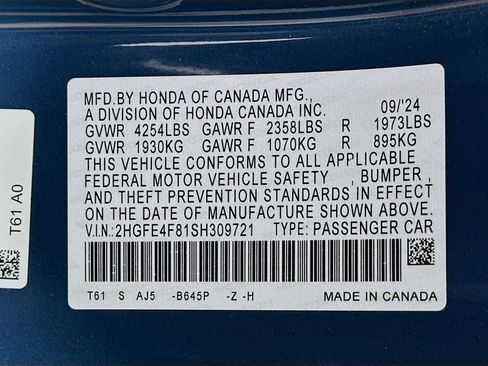 Used 2025 Honda Civic Sport image 44