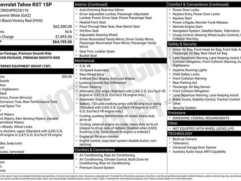 Used 2023 Chevrolet Tahoe RST image 6