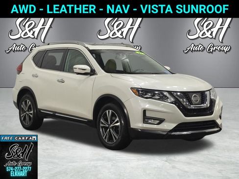 Used 2017 Nissan Rogue SL w/ SL Premium Package AWD/4WD image 1