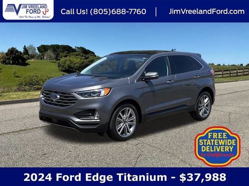 Used 2024 Ford Edge Titanium w/ Equipment Group 301A AWD/4WD image 1