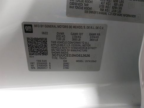 Used 2022 GMC Sierra 1500 Elevation image 36