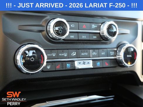 New 2026 Ford F250 Lariat w/ Black Appearance Package image 25
