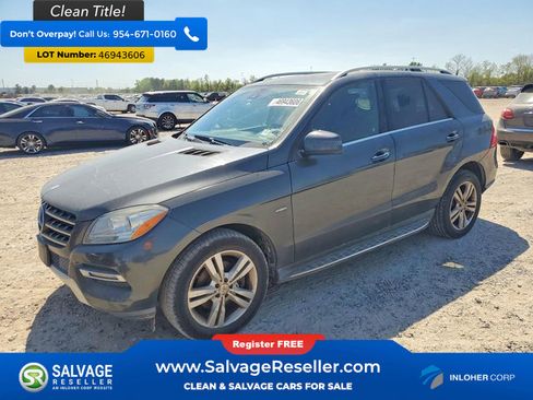 Used 2012 Mercedes-Benz ML 350 4MATIC image 1