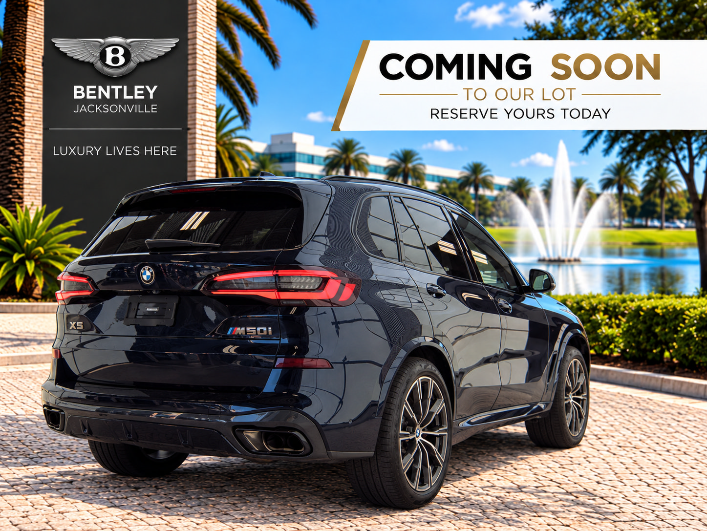 Used 2023 BMW X5 M50i w/ Executive Package AWD/4WD image 2