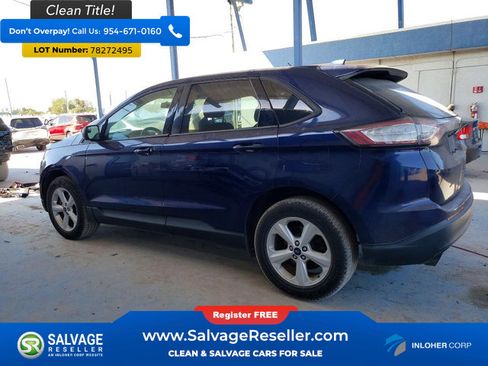 Used 2016 Ford Edge SE FWD image 3
