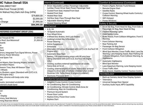 Used 2024 GMC Yukon Denali AWD/4WD image 31