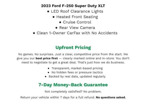 Used 2023 Ford F250 XLT w/ Tremor Off-Road Package image 2