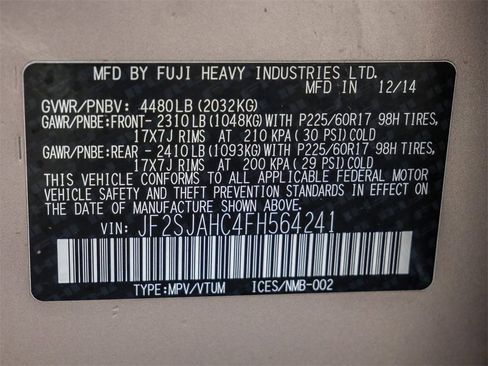 Used 2015 Subaru Forester 2.5i Limited image 33