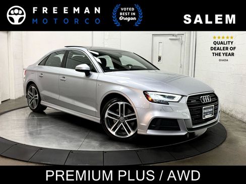 Used 2017 Audi A3 2.0T Premium Plus w/ Premium Plus Package AWD/4WD image 1