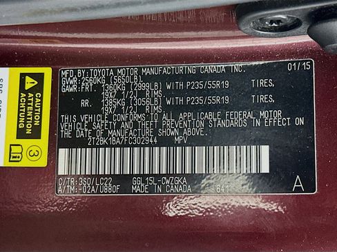 Used 2015 Lexus RX 350 F Sport w/ Navigation Package image 12