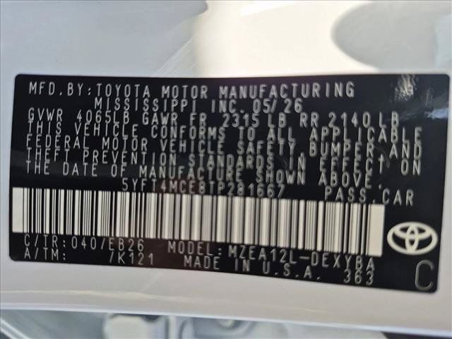 Certified 2026 Toyota Corolla XSE FWD image 25