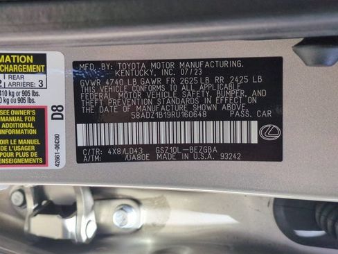 Used 2024 Lexus ES 350 w/ Premium Package FWD image 35