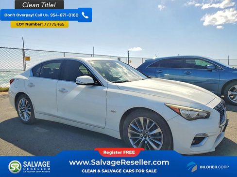 Used 2018 INFINITI Q50 Luxe AWD/4WD image 5